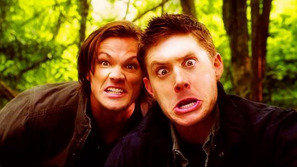 Сэм и Дин сверхъестественное смешные моменты