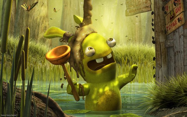 Kinect Rayman Raving Rabbids