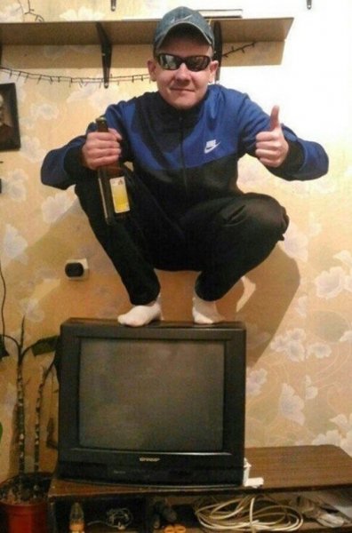 Гопник на кортах прикол
