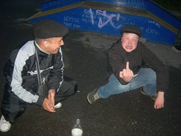 Гопник на кортах