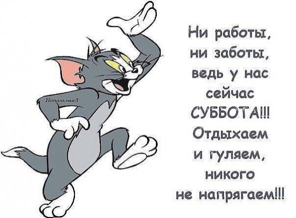 Суббота отдыхаем