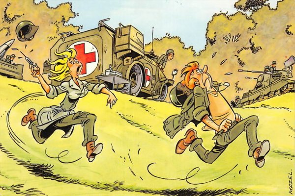 Военные карикатуры