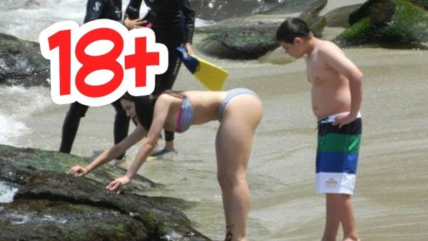 Неловкие моменты на пляже