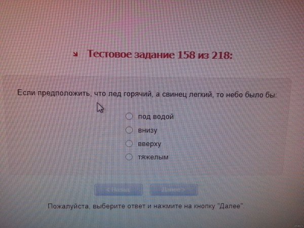 Тестовое задание прикол
