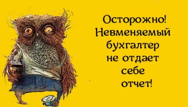 Бухгалтерша карикатура