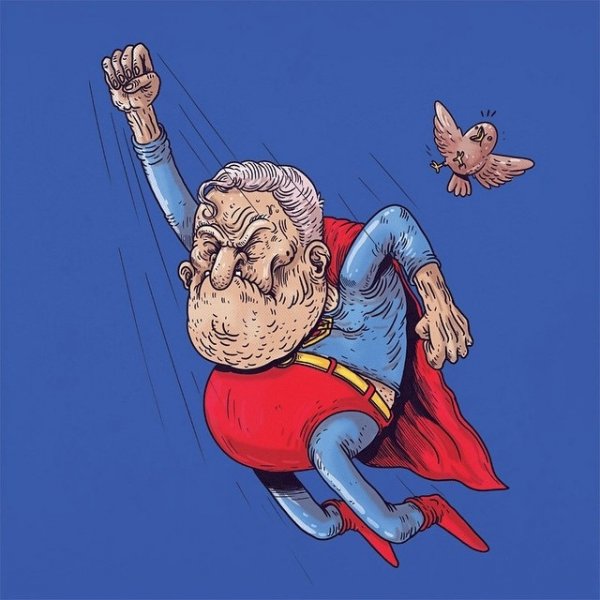 Супергерои карикатуры