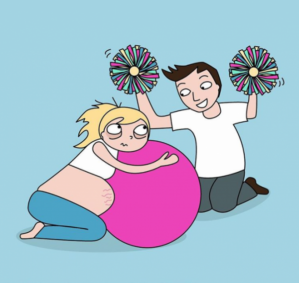 Прикольные про беременных