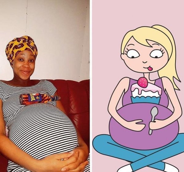 Приколы про беременность