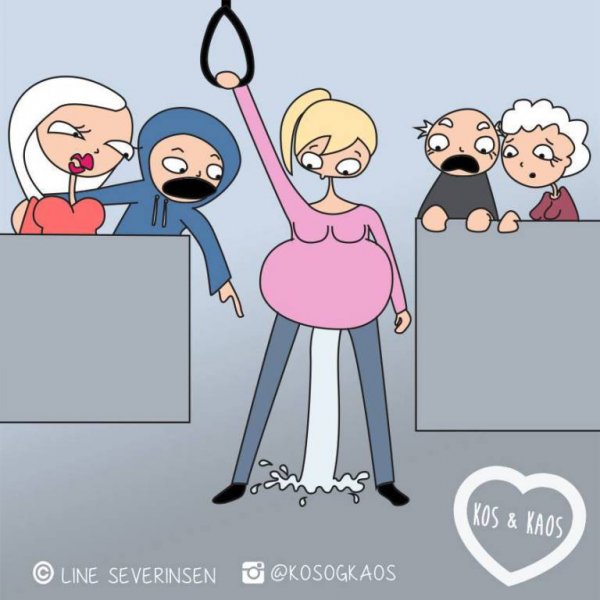 Комиксы про беременных