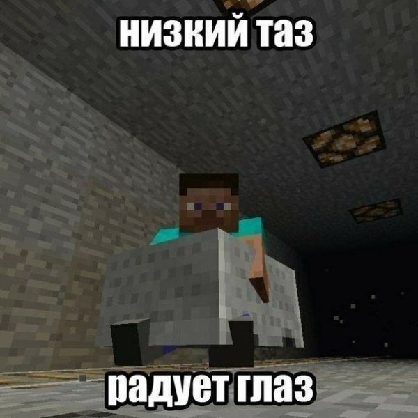 Приколы из МАЙНКРАФТА