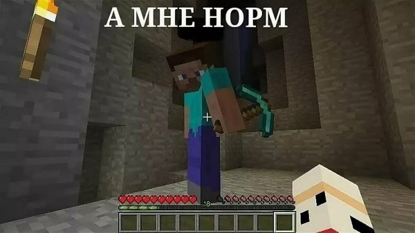 Приколы в МАЙНКРАФТЕ