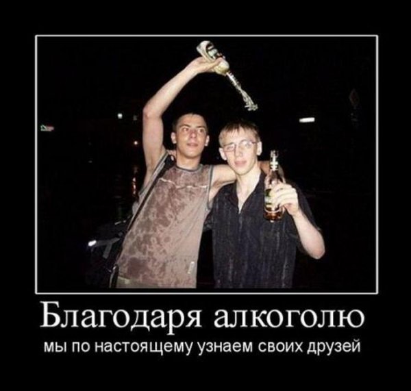 Демотиваторы про пьянство