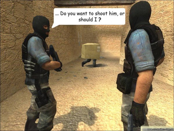 Counter Strike source приколы