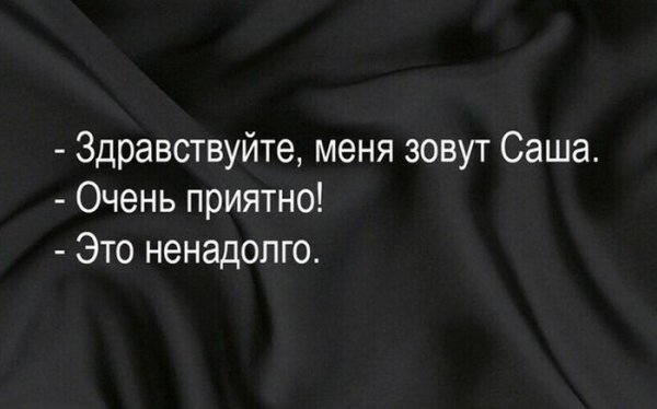 Анекдоты про Сашу
