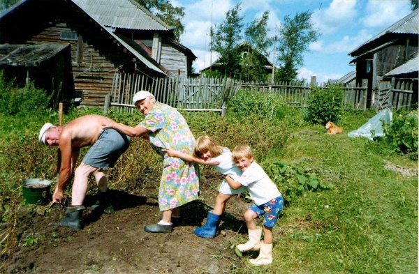 Прикольная жизнь в деревне