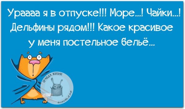 Стихи про отпуск смешные