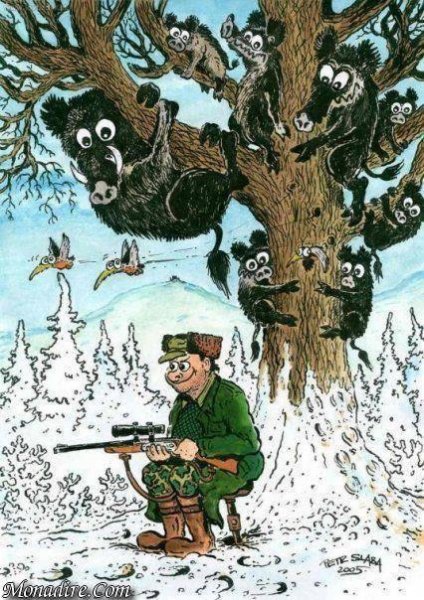Приколы на охоте