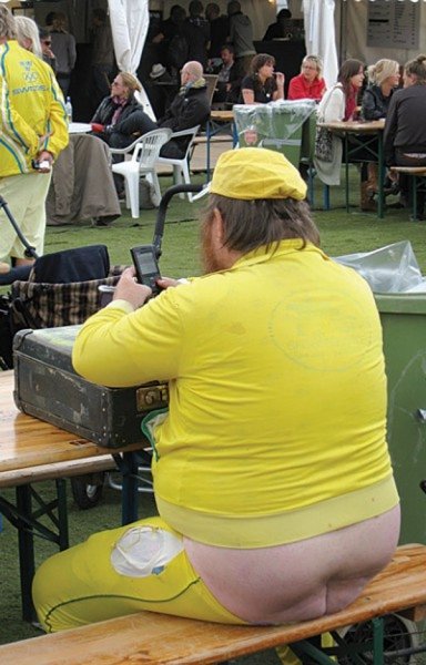 Жирные и стройные люди