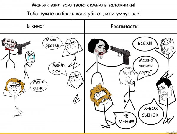 Смешные шутки про убийство