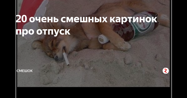 Приколюхи про отпуск