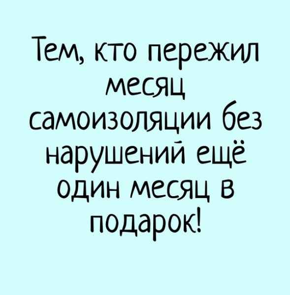 Анекдоты про самоизоляцию