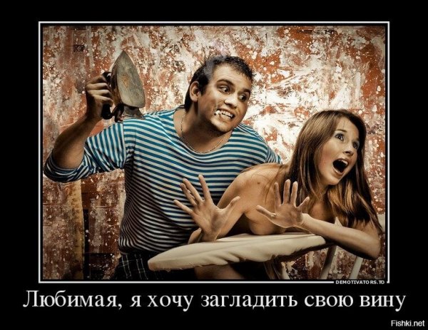 Любимая жена демотиваторы