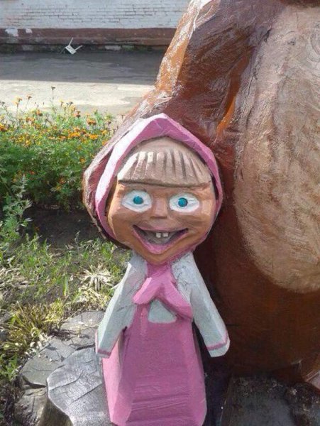 Упоротая Маша из Маша и медведь