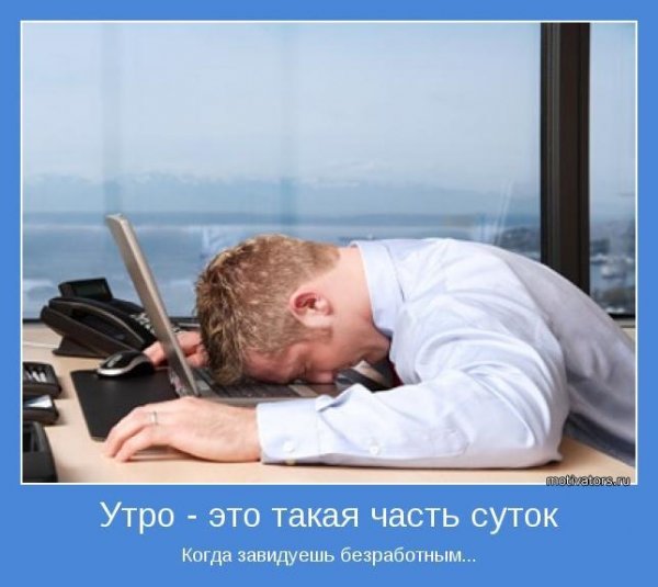 Утром на работу приколы