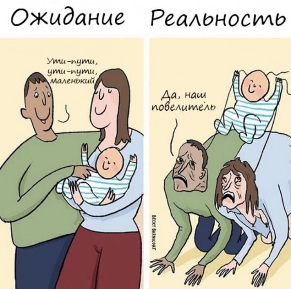 Комиксы про беременность и роды