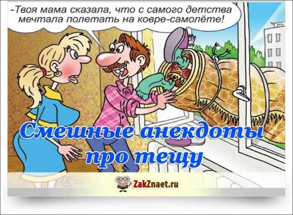 Анекдоты самые смешные про тещу