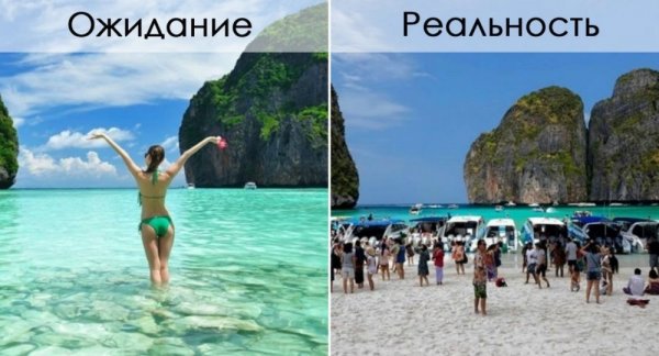 Туризм ожидание и реальность