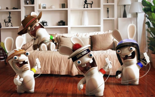 Rayman Raving Rabbids 1