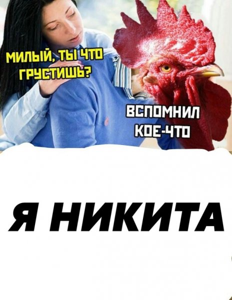 Мемы про Никиту обидные