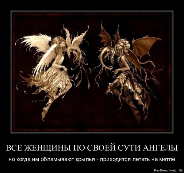 Демотиваторы ангел