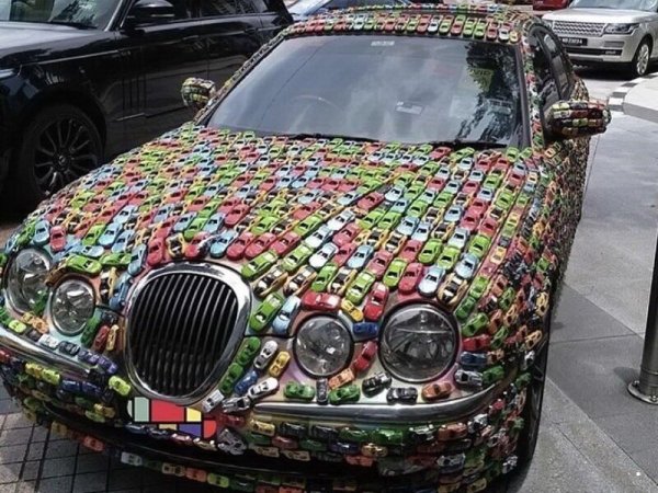 Прикольные старые машины