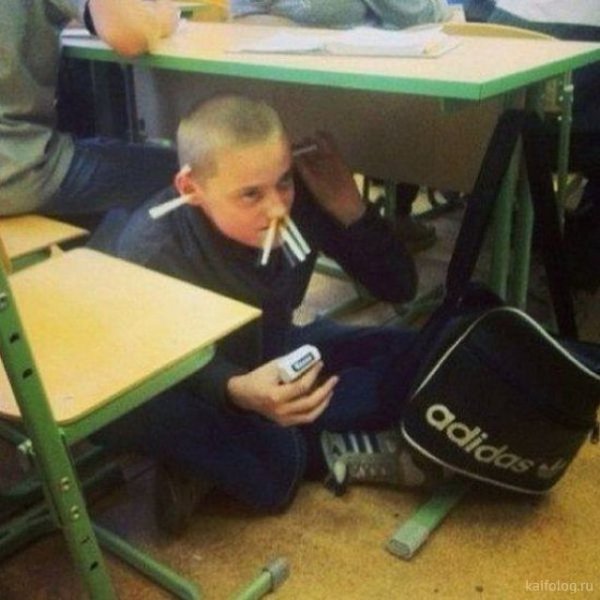 Тупой школьник