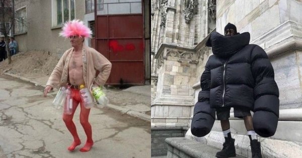 Зимняя одежда прикол