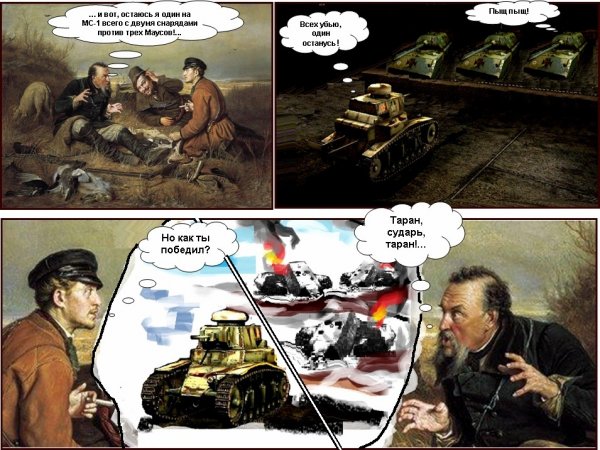 Комиксы с танками