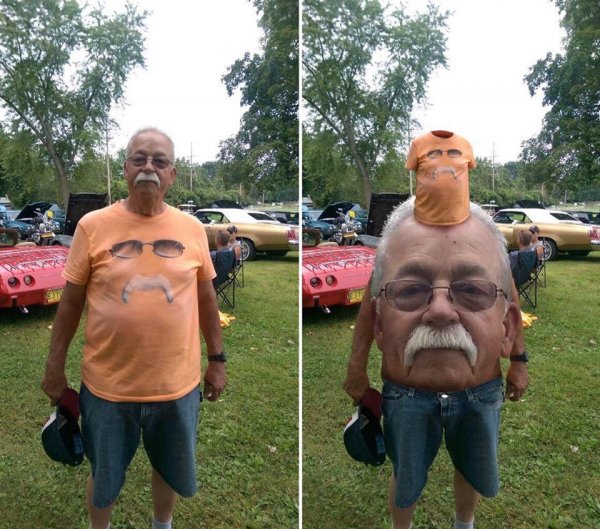 До и после вечеринки