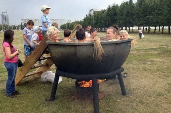 Смешной российский флаг