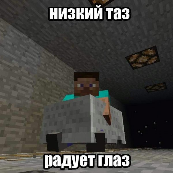 Шутки в МАЙНКРАФТЕ