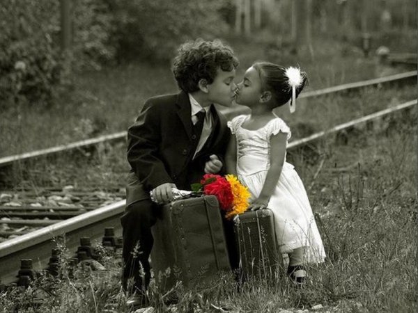 Мальчик и девочка любовь