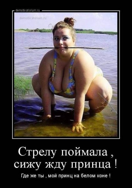 Толстые женщины демотиваторы