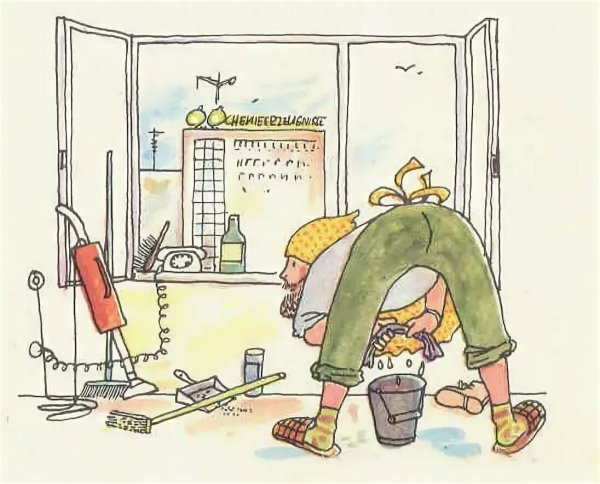 Ремонт квартир карикатура
