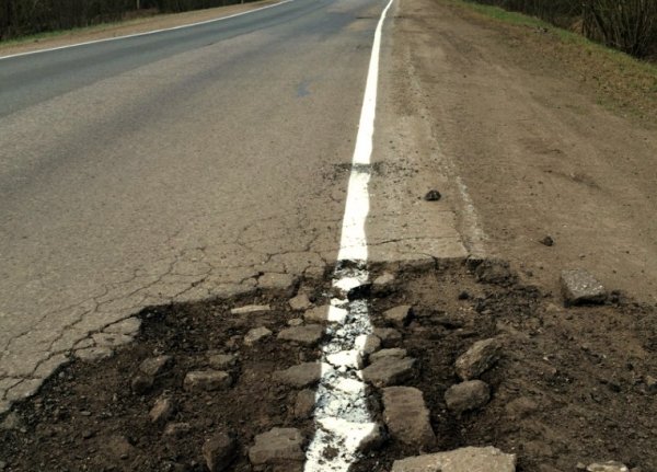 Смешная разметка на дороге