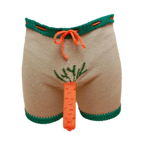 Вязаные мужские трусы