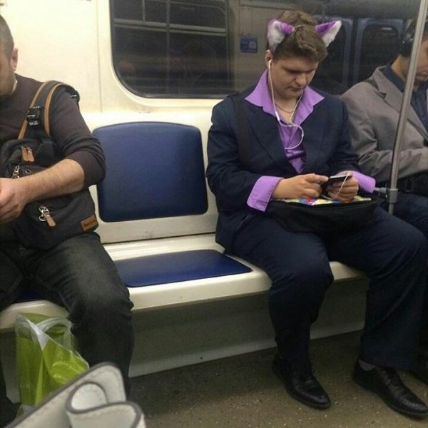 Рыцарь в метро