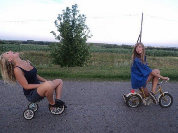 Девушка деревня смешно