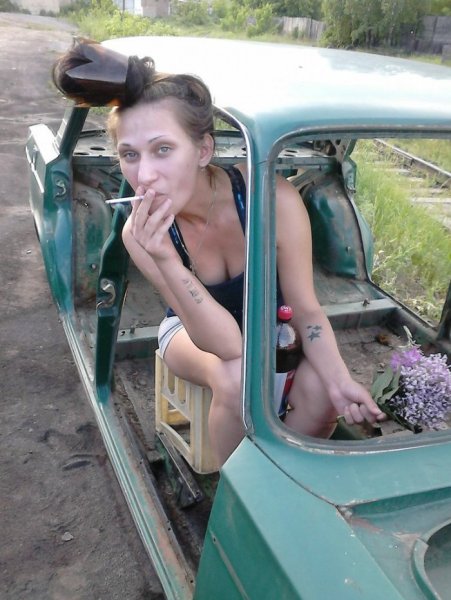 Страшные девушки из социальных сетей