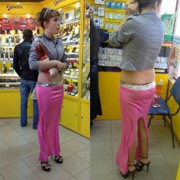 Самые смешные платья на выпускной